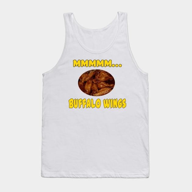 Mmmm... Buffalo Wings Tank Top by Naves